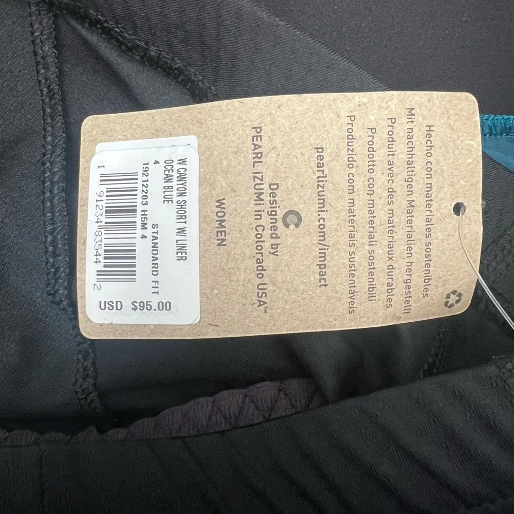 NWT Pearl Izumi Women’s Bike Shorts Size 4 - Picture 7 of 10